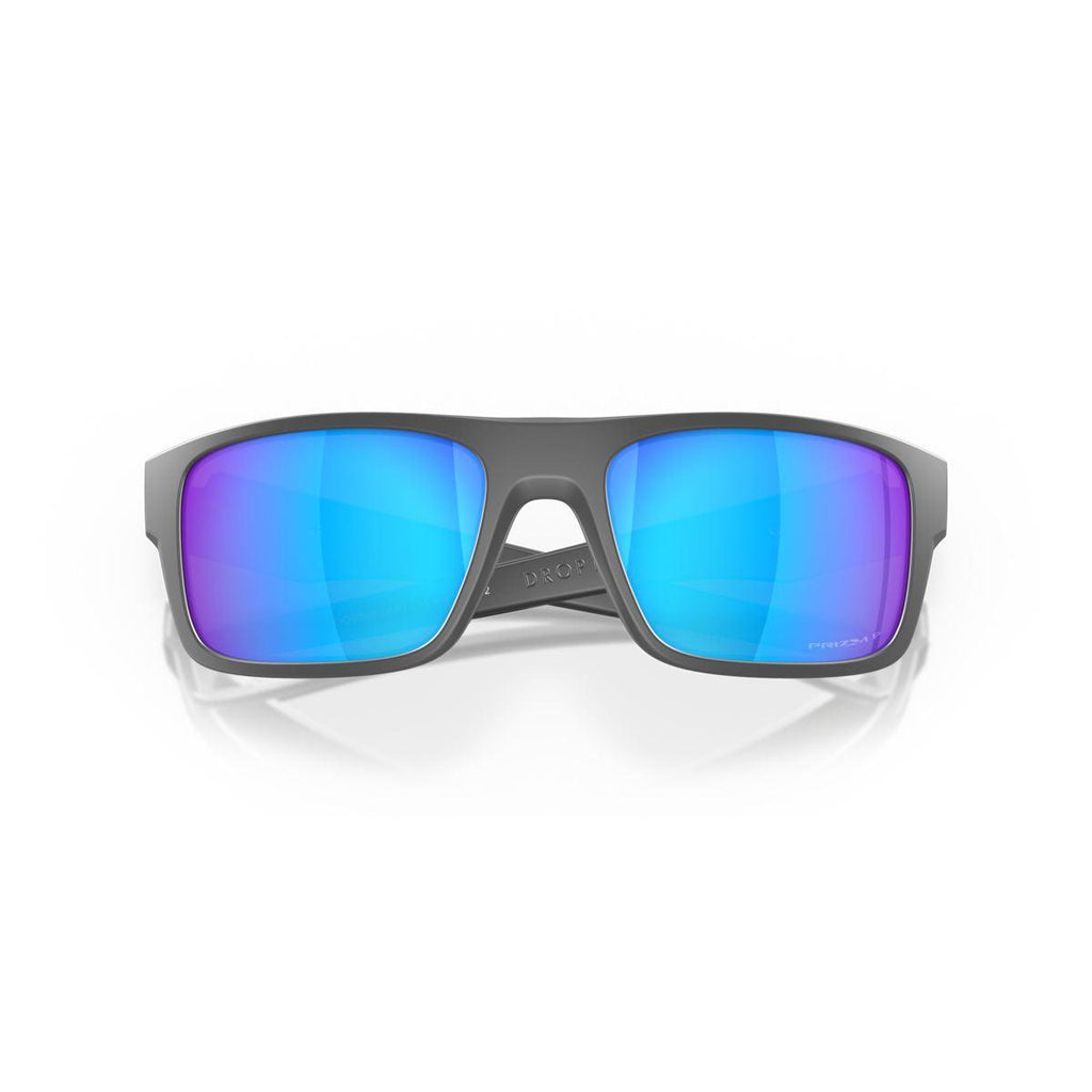 Oakley Drop Point Matte Dark Grey/Prizm Sapphire Polarized 0OO9367-936706