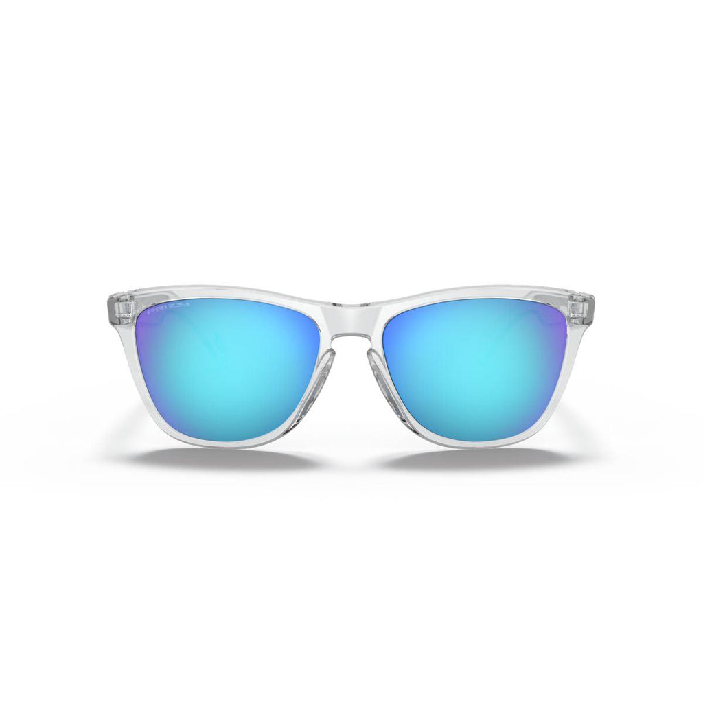 Oakley Frogskins (Low Bridge Fit) Crystal Clear/Prizm Sapphire 0OO9245-9245A7