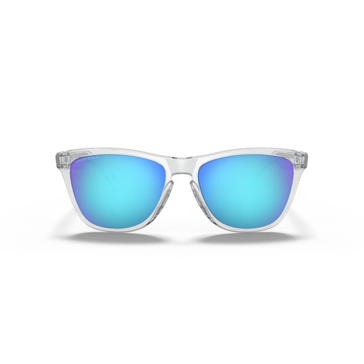 Oakley Frogskins (Low Bridge Fit) Crystal Clear/Prizm Sapphire 0OO9245-9245A7
