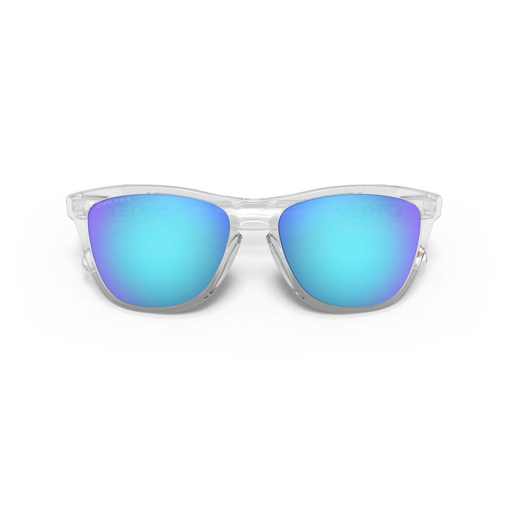 Oakley Frogskins (Low Bridge Fit) Crystal Clear/Prizm Sapphire 0OO9245-9245A7