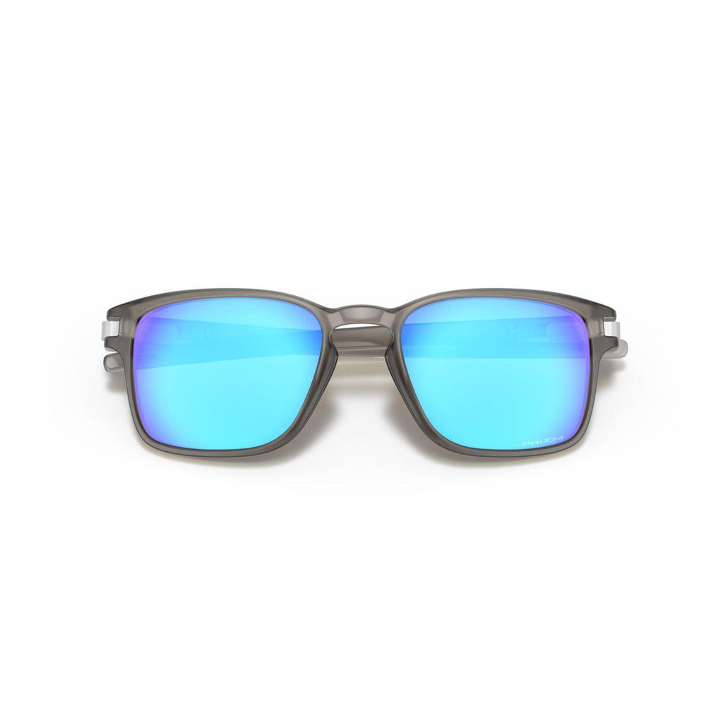 Oakley Latch Squared (Low Bridge Fit) Matte Grey Ink/Prizm Sapphire 0OO9358-935812